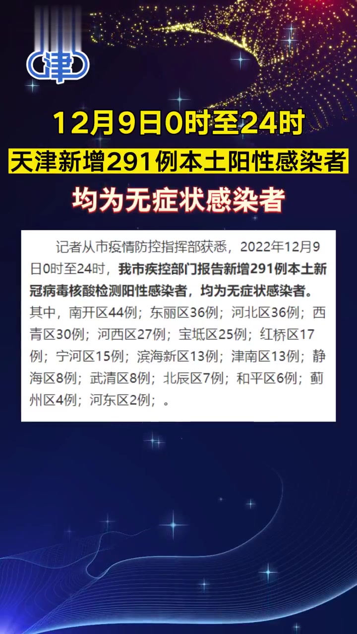 【天津新增55例本土阳性，天津新增本土1例】