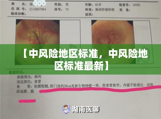 【中风险地区标准，中风险地区标准最新】