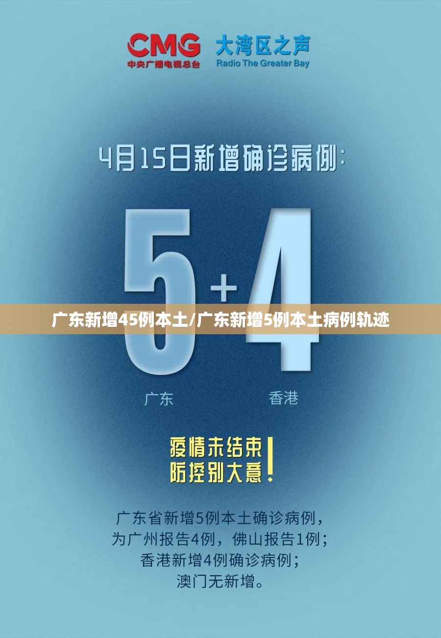 广东新增45例本土/广东新增5例本土病例轨迹