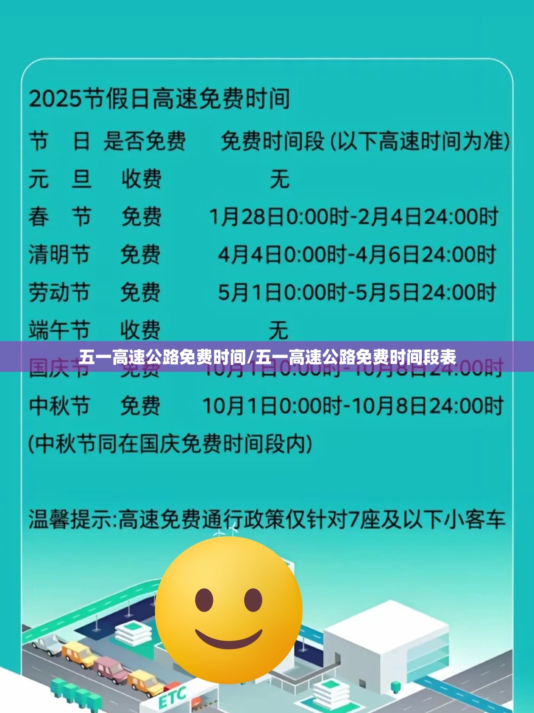 五一高速公路免费时间/五一高速公路免费时间段表