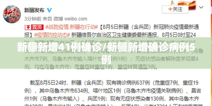 新疆新增41例确诊/新疆新增确诊病例5例