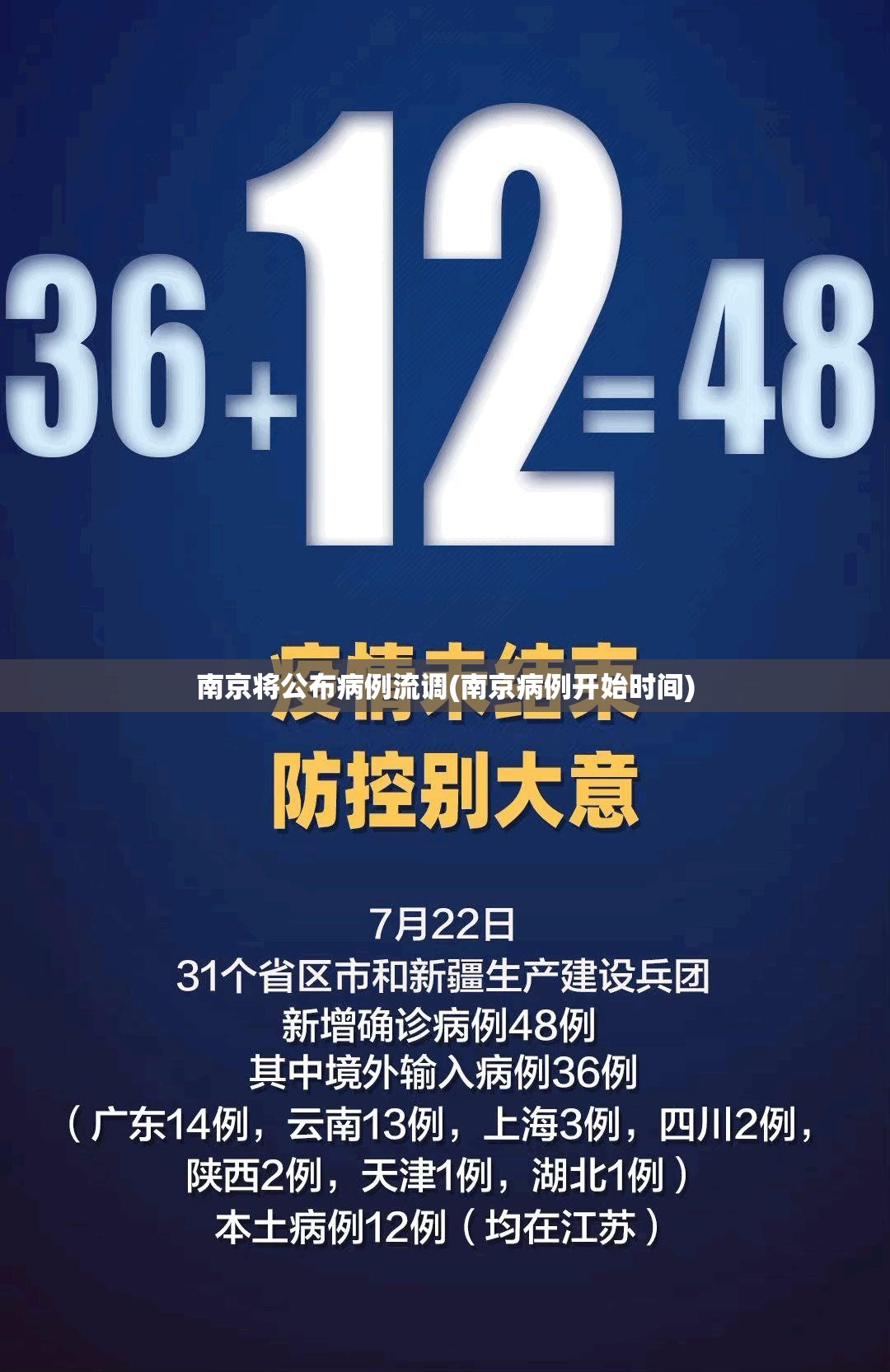南京将公布病例流调(南京病例开始时间)