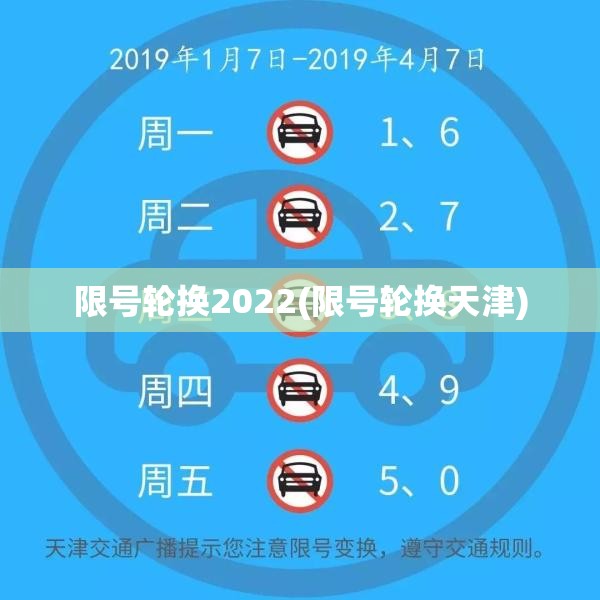 限号轮换2022(限号轮换天津)