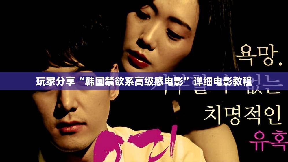 玩家分享“韩国禁欲系高级感电影”详细电影教程