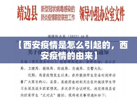 【西安疫情是怎么引起的，西安疫情的由来】