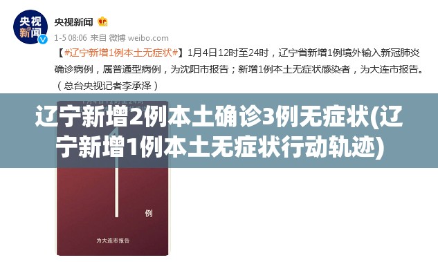 辽宁新增2例本土确诊3例无症状(辽宁新增1例本土无症状行动轨迹)