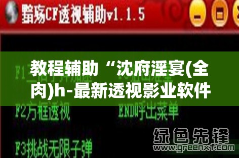教程辅助“沈府淫宴(全肉)h-最新透视影业软件详细教程官方版下载