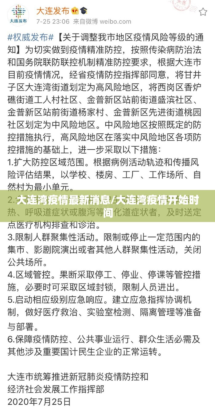 大连湾疫情最新消息/大连湾疫情开始时间