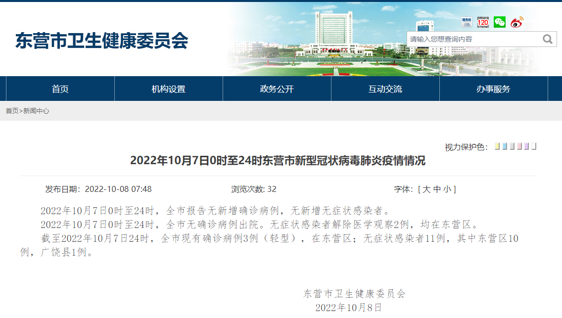 东营最新疫情(东营疫情2021)