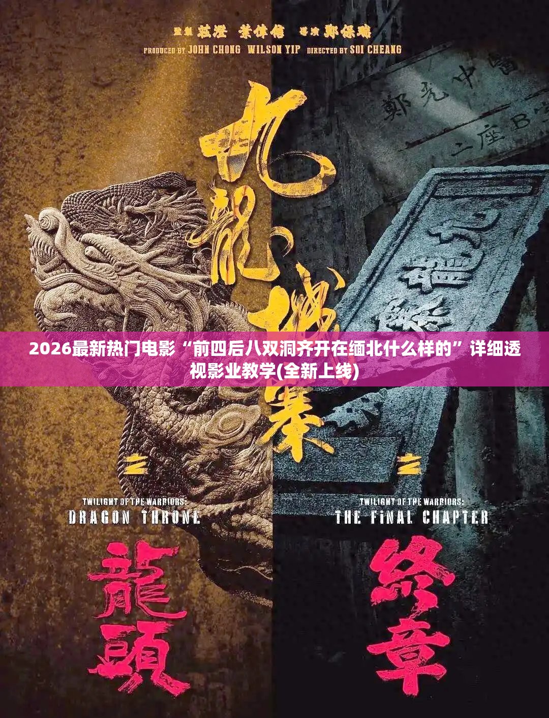 2026最新热门电影“前四后八双洞齐开在缅北什么样的”详细透视影业教学(全新上线)