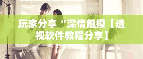玩家分享“深情触摸【透视软件教程分享】