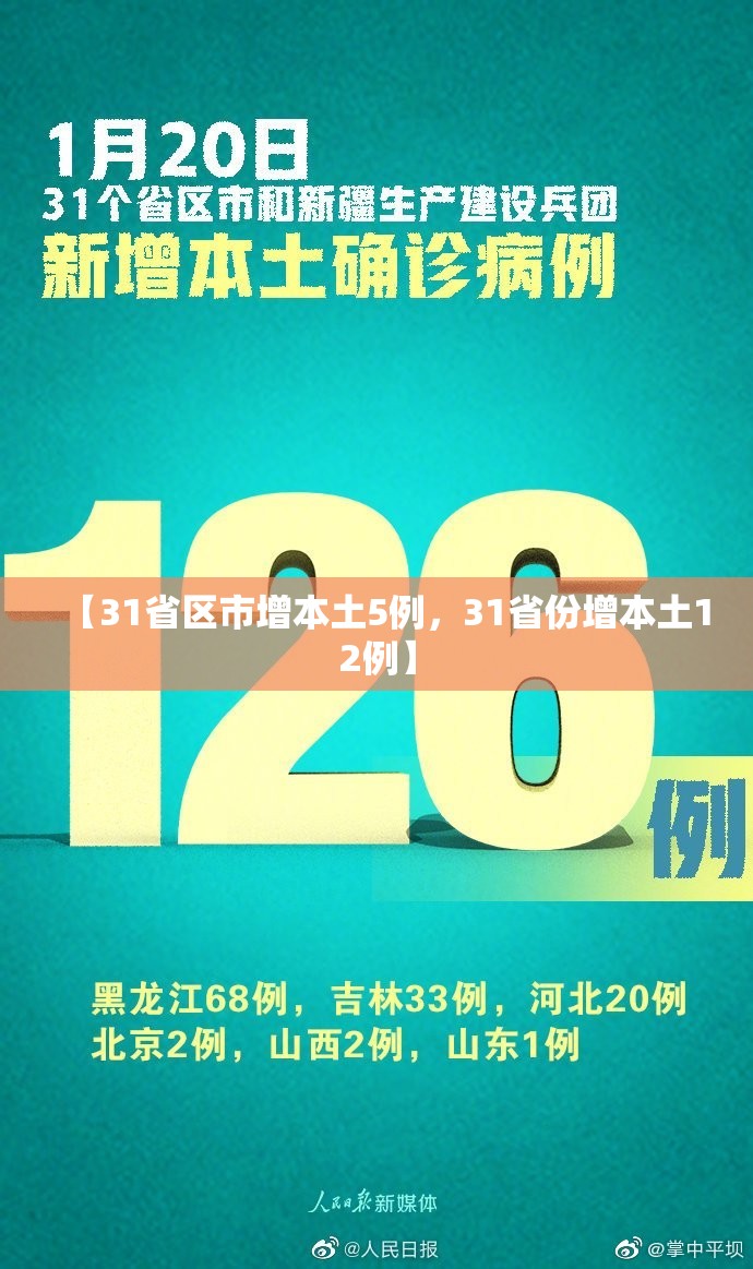 【31省区市增本土5例，31省份增本土12例】