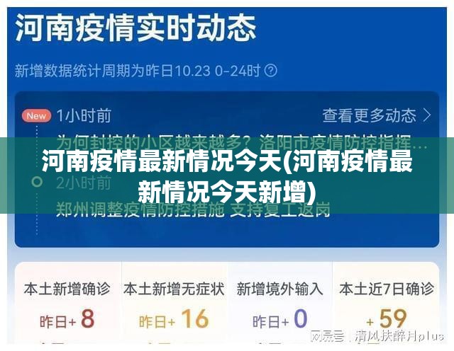 河南疫情最新情况今天(河南疫情最新情况今天新增)