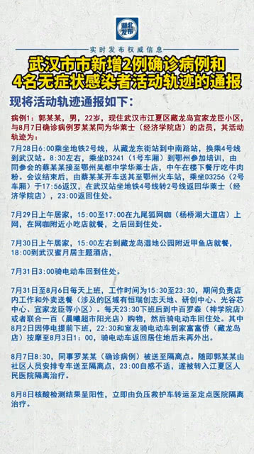 武汉新增10例无症状(武汉新增3例确诊12例无症状)