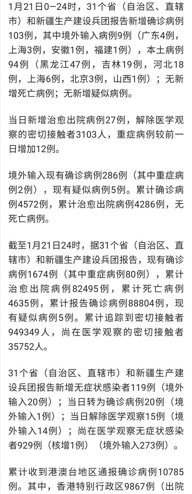 31省市今天新增疫情最新消息(今天31省区市疫情)
