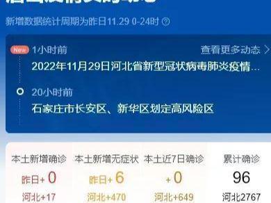 【河北石家庄疫情最新数据消息，河北石家庄疫情最新数据消息今天新增】