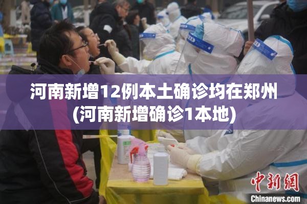 河南新增12例本土确诊均在郑州(河南新增确诊1本地)