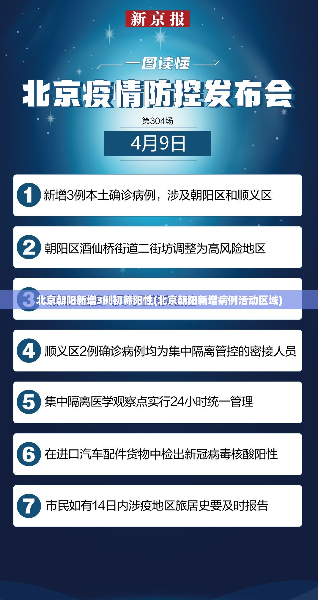 北京朝阳新增3例初筛阳性(北京朝阳新增病例活动区域)