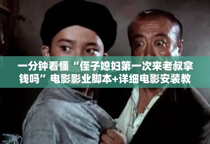 一分钟看懂“侄子媳妇第一次来老叔拿钱吗”电影影业脚本+详细电影安装教程