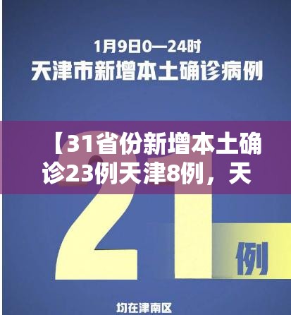 【31省份新增本土确诊23例天津8例，天津新增病例地区】