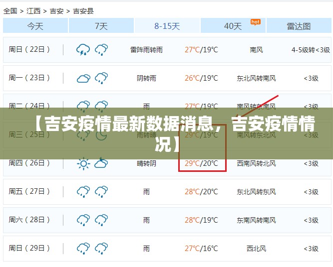 【吉安疫情最新数据消息，吉安疫情情况】