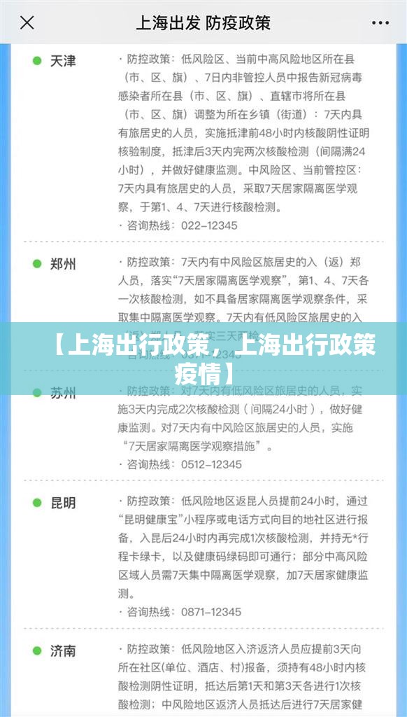 【上海出行政策，上海出行政策疫情】