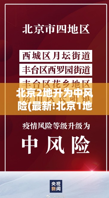 北京2地升为中风险(最新!北京1地区升为中风险地区)