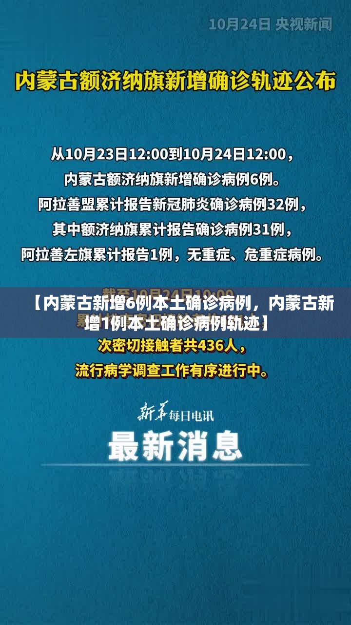 【内蒙古新增6例本土确诊病例，内蒙古新增1例本土确诊病例轨迹】