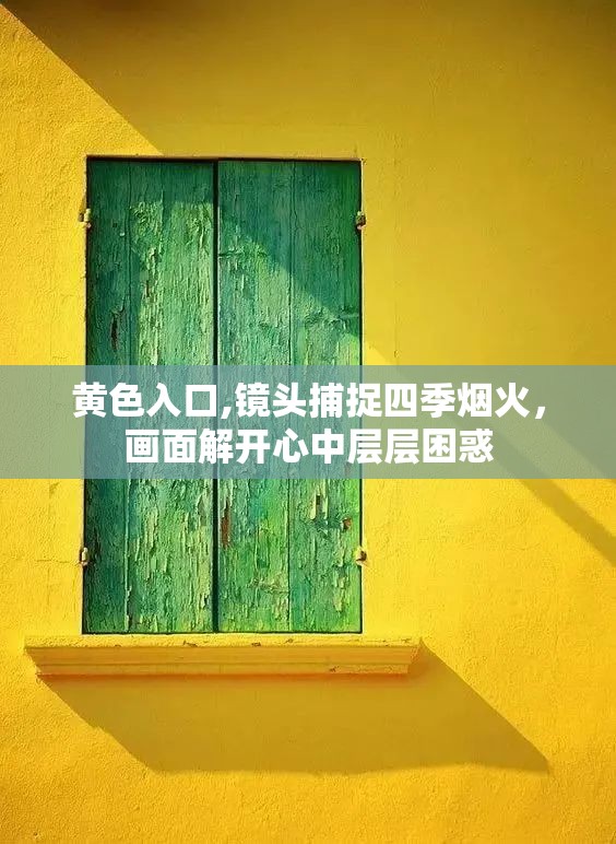 黄色入口,镜头捕捉四季烟火，画面解开心中层层困惑