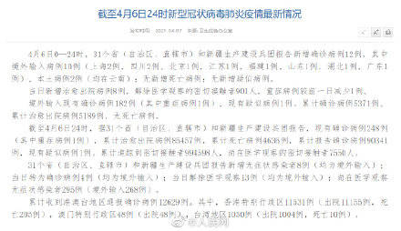 31省区市新增确诊31例/31省区市新增确诊病例11例 新闻