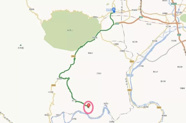乐山夹江疫情/乐山夹江城区地图