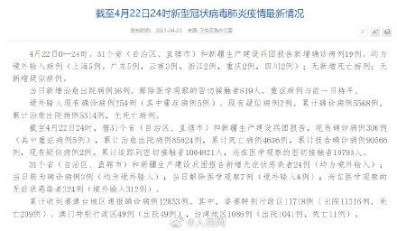 【31省区市新增确诊12例,31省区市新增22例确诊】 【31省区市新增确诊12例,31省区市新增22例确诊】